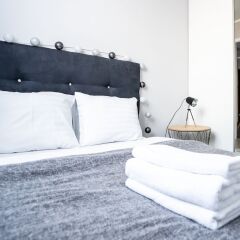 Отель Apartament - ul. Marszałkowska 111A Польша, Варшава - отзывы, цены и фото номеров - забронировать отель Apartament - ul. Marszałkowska 111A онлайн комната для гостей фото 5