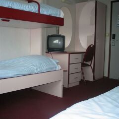 Отель Amstel Botel 3* Стандартный номер с различными типами кроватей