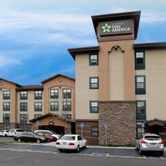Отель Extended Stay America Los Angeles - Northridge США, Лос-Анджелес - отзывы, цены и фото номеров - забронировать отель Extended Stay America Los Angeles - Northridge онлайн парковка