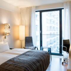 Отель Scandic Berlin Potsdamer Platz комната для гостей фото 8