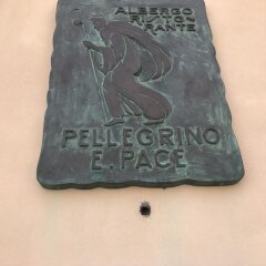 Hotel Pellegrino E Pace Лорето ванная