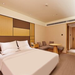 Отель Ji Hotel Shanghai Hongqiao Hub Jiuting Китай, Шанхай - отзывы, цены и фото номеров - забронировать отель Ji Hotel Shanghai Hongqiao Hub Jiuting онлайн комната для гостей фото 4