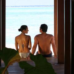 Отель Sofitel Moorea la Ora Beach Resort Французская Полинезия, Папеэте - 1 отзыв об отеле, цены и фото номеров - забронировать отель Sofitel Moorea la Ora Beach Resort онлайн бассейн