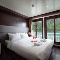 Отель Halong Aclass Stellar Cruise Халонг комната для гостей фото 4