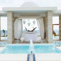 Отель Excellence Playa Mujeres - Adults Only Мексика, Плайя-Мухерес - отзывы, цены и фото номеров - забронировать отель Excellence Playa Mujeres - Adults Only онлайн бассейн фото 4