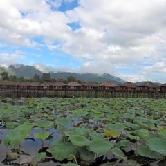 Отель Hupin Inle Khaung Daing Resort пляж фото 2