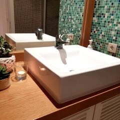 Отель With 3 Bedrooms in Lisboa, With Wonderful City View, Balcony and Wifi - 20 km From the Beach Португалия, Лиссабон - отзывы, цены и фото номеров - забронировать отель With 3 Bedrooms in Lisboa, With Wonderful City View, Balcony and Wifi - 20 km From the Beach онлайн ванная