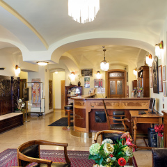 Mucha Hotel интерьер отеля