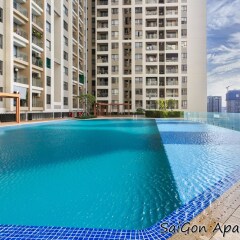 Апартаменты Saigon Apartment The Gold View бассейн
