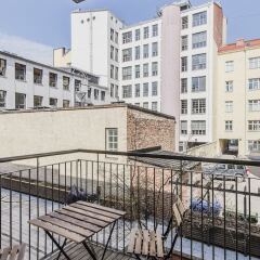 Отель Helsinki South Central Apt Lönnrot балкон