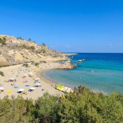 Отель Konnos Beach Villa 3 пляж