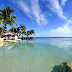 Отель Sheraton Denarau Villas Фиджи, Вити-Леву - отзывы, цены и фото номеров - забронировать отель Sheraton Denarau Villas онлайн пляж