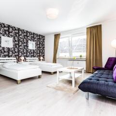 Апартаменты City Fair Apartments Кёльн комната для гостей фото 4