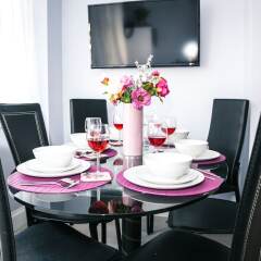 Отель Flat 2, Falcondale House 5 South Cliff Великобритания, Истборн - отзывы, цены и фото номеров - забронировать отель Flat 2, Falcondale House 5 South Cliff онлайн питание фото 2