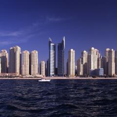 Отель JA Oasis Beach Tower пляж фото 2