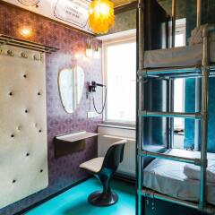 Отель Copenhagen Downtown Hostel Дания, Копенгаген - 1 отзыв об отеле, цены и фото номеров - забронировать отель Copenhagen Downtown Hostel онлайн ванная фото 2
