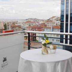 Midas Hotel Турция, Анкара - отзывы, цены и фото номеров - забронировать отель Midas Hotel онлайн балкон