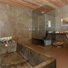 Отель Santa Barbara Eco Beach Resort Португалия, Рибейра-Гранде - отзывы, цены и фото номеров - забронировать отель Santa Barbara Eco Beach Resort онлайн ванная