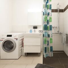 Отель Barrierfree Appartments Salzburg Зальцбург ванная