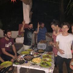 Отель Folklore Hostel Goa Индия, Вагатор - отзывы, цены и фото номеров - забронировать отель Folklore Hostel Goa онлайн питание