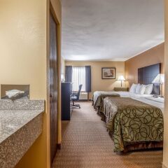 Отель Quality Inn Tully I-81 ванная