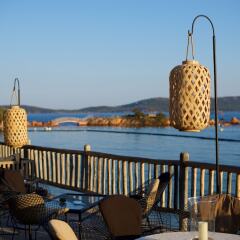 Отель Grand Hôtel De Cala Rossa Франция, Леччи - отзывы, цены и фото номеров - забронировать отель Grand Hôtel De Cala Rossa онлайн приотельная территория фото 2
