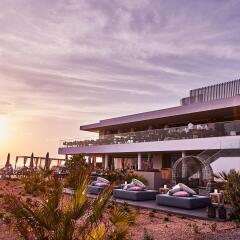 Отель 7Pines Resort Ibiza вид на фасад