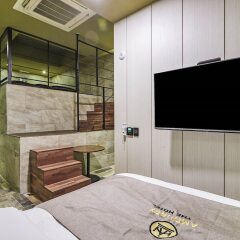 Отель Amourex Hotel Южная Корея, Сеул - отзывы, цены и фото номеров - забронировать отель Amourex Hotel онлайн балкон