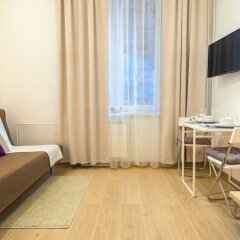 Отель LuxApartments Kurskaya Москва комната для гостей