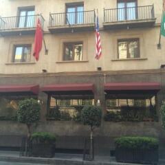 Hotel Catedral Мехико вид на фасад