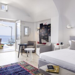 Отель Santorini Secret Suites & Spa комната для гостей фото 15