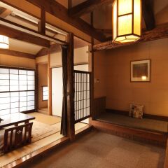 Отель Kurokawa Onsen Oyado Noshiyu Япония, Минамиогуни - отзывы, цены и фото номеров - забронировать отель Kurokawa Onsen Oyado Noshiyu онлайн интерьер отеля