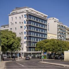 Отель Occidental Lisboa Лиссабон вид на фасад