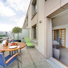Отель Novotel Montparnasse Париж балкон