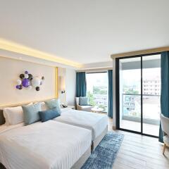 Отель M Pattaya Hotel Таиланд, Паттайя - отзывы, цены и фото номеров - забронировать отель M Pattaya Hotel онлайн комната для гостей фото 2