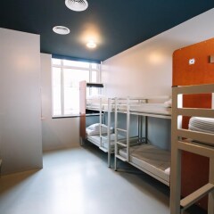 Отель ClinkNOORD - Hostel Нидерланды, Амстердам - 4 отзыва об отеле, цены и фото номеров - забронировать отель ClinkNOORD - Hostel онлайн комната для гостей фото 2