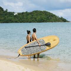Отель Anantara Bophut Koh Samui Resort Самуи приотельная территория