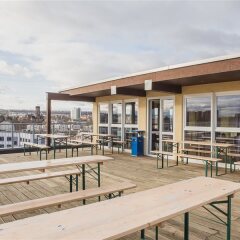 Отель a&o Dresden Hauptbahnhof Германия, Дрезден - 8 отзывов об отеле, цены и фото номеров - забронировать отель a&o Dresden Hauptbahnhof онлайн балкон