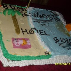 Hotel Giordo Римини ванная