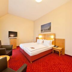 Отель Novum Hotel Gates Berlin Charlottenburg Германия, Берлин - 13 отзывов об отеле, цены и фото номеров - забронировать отель Novum Hotel Gates Berlin Charlottenburg онлайн комната для гостей фото 2