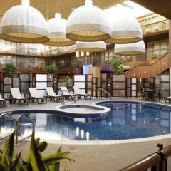 Отель Delta Hotels by Marriott Calgary South Канада, Калгари - отзывы, цены и фото номеров - забронировать отель Delta Hotels by Marriott Calgary South онлайн бассейн фото 3