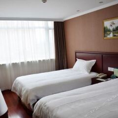 Отель Green Tree Inn Xian East Xiaozhai Road Dayanta Express Hotel Китай, Сиань - отзывы, цены и фото номеров - забронировать отель Green Tree Inn Xian East Xiaozhai Road Dayanta Express Hotel онлайн комната для гостей фото 2