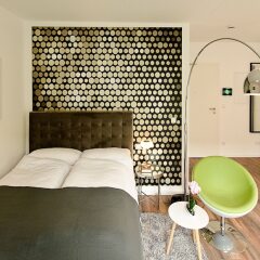 Отель Eco Smart Apartments Nürnberg Süd Германия, Нюрнберг - отзывы, цены и фото номеров - забронировать отель Eco Smart Apartments Nürnberg Süd онлайн комната для гостей фото 5