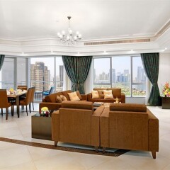 Отель Al Majaz Premiere Deluxe Hotel Apartment ОАЭ, Шарджа - отзывы, цены и фото номеров - забронировать отель Al Majaz Premiere Deluxe Hotel Apartment онлайн комната для гостей