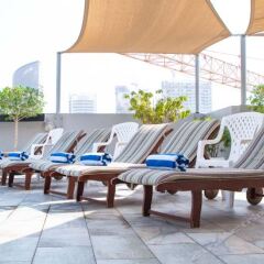 Апартаменты Savoy Crest Apartments Дубай бассейн фото 3