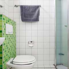 Апартаменты RockChair Apartment Niebuhrstraße Берлин ванная фото 2