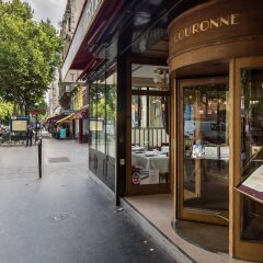 Отель Hôtel Restaurant Au Bœuf Couronné вид на фасад фото 2
