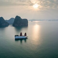 Отель Garden Bay Legend Cruise Вьетнам, Халонг - отзывы, цены и фото номеров - забронировать отель Garden Bay Legend Cruise онлайн приотельная территория