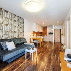 Отель P&O Apartments Grzybowska 3 Польша, Варшава - отзывы, цены и фото номеров - забронировать отель P&O Apartments Grzybowska 3 онлайн комната для гостей фото 3