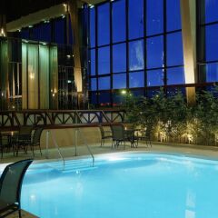 Отель Delta Hotels by Marriott Calgary Airport In-Terminal Канада, Калгари - отзывы, цены и фото номеров - забронировать отель Delta Hotels by Marriott Calgary Airport In-Terminal онлайн бассейн фото 2